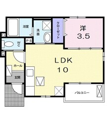 サニーヒル参番館の物件間取画像